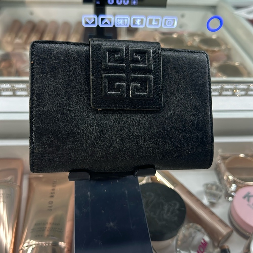 Givenchy Black Leather Wallet